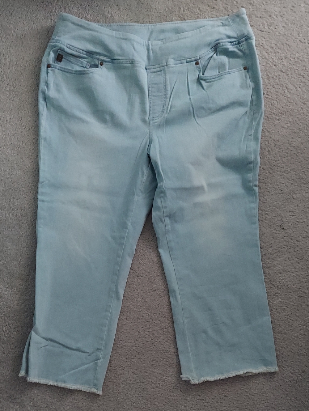 Belle By Kim Gravel Crop Pull On Jeans